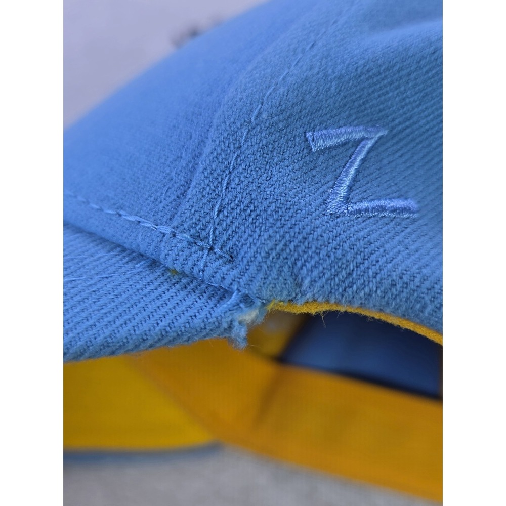 UCLA Bruins Zephyr Z Fit Fitted Hat M/L Powder Blue Gold NCAA Baseball Cap - Picture 6 of 6